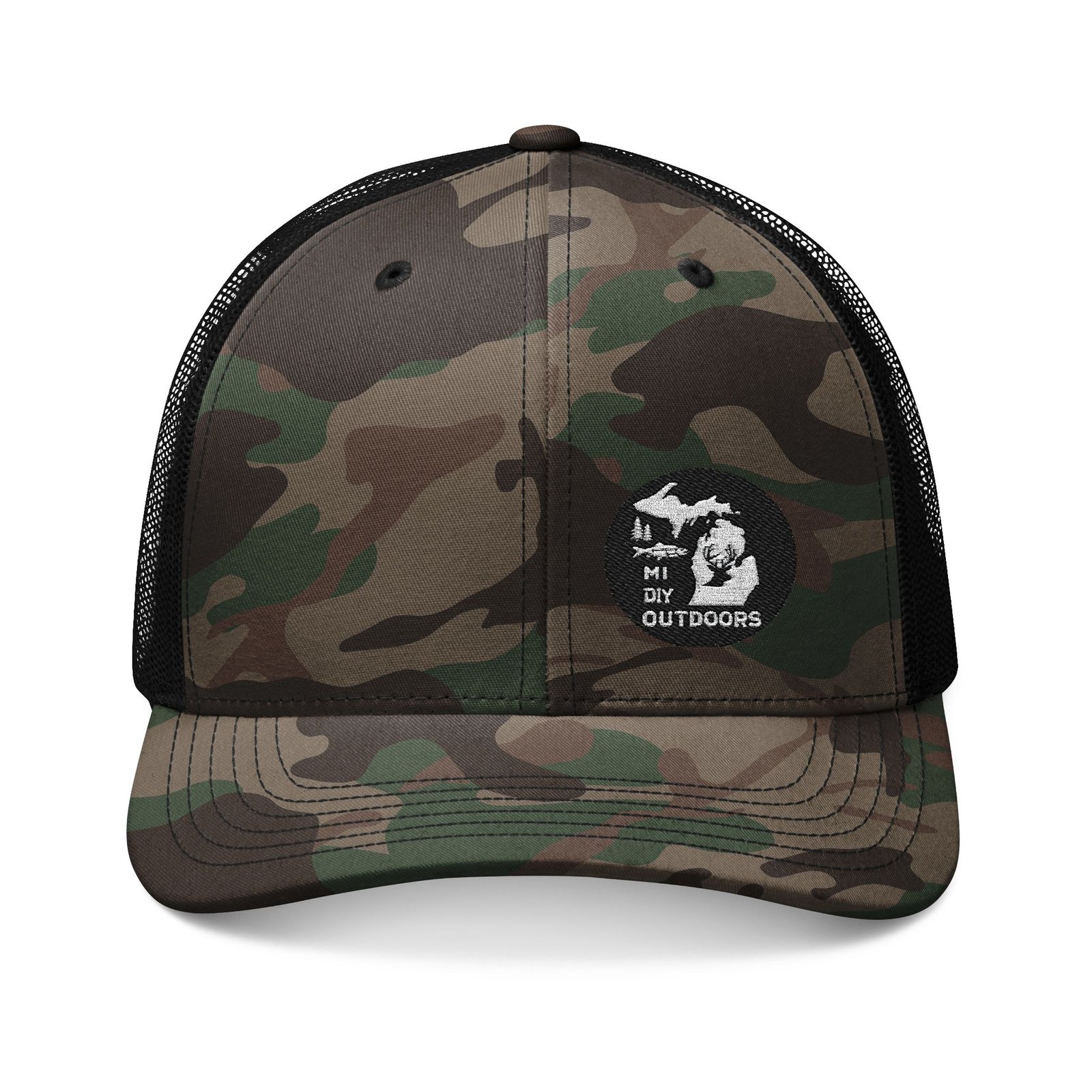 MDO Embroidered Camo Hat - Image 5